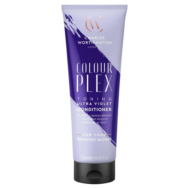 Charles Worthington Colourplex Toning Ultra Violet Conditioner   250ml GOODS M&S   