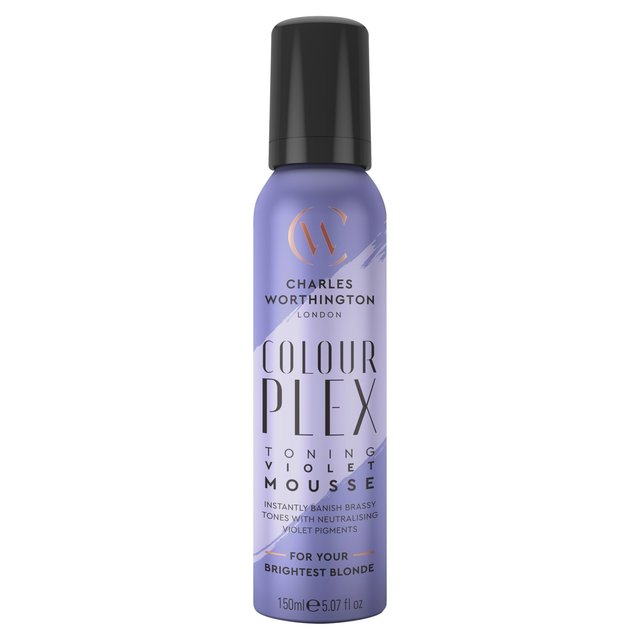 Charles Worthington Colourplex Toning Violet Colour Revive Mousse   150ml GOODS M&S   