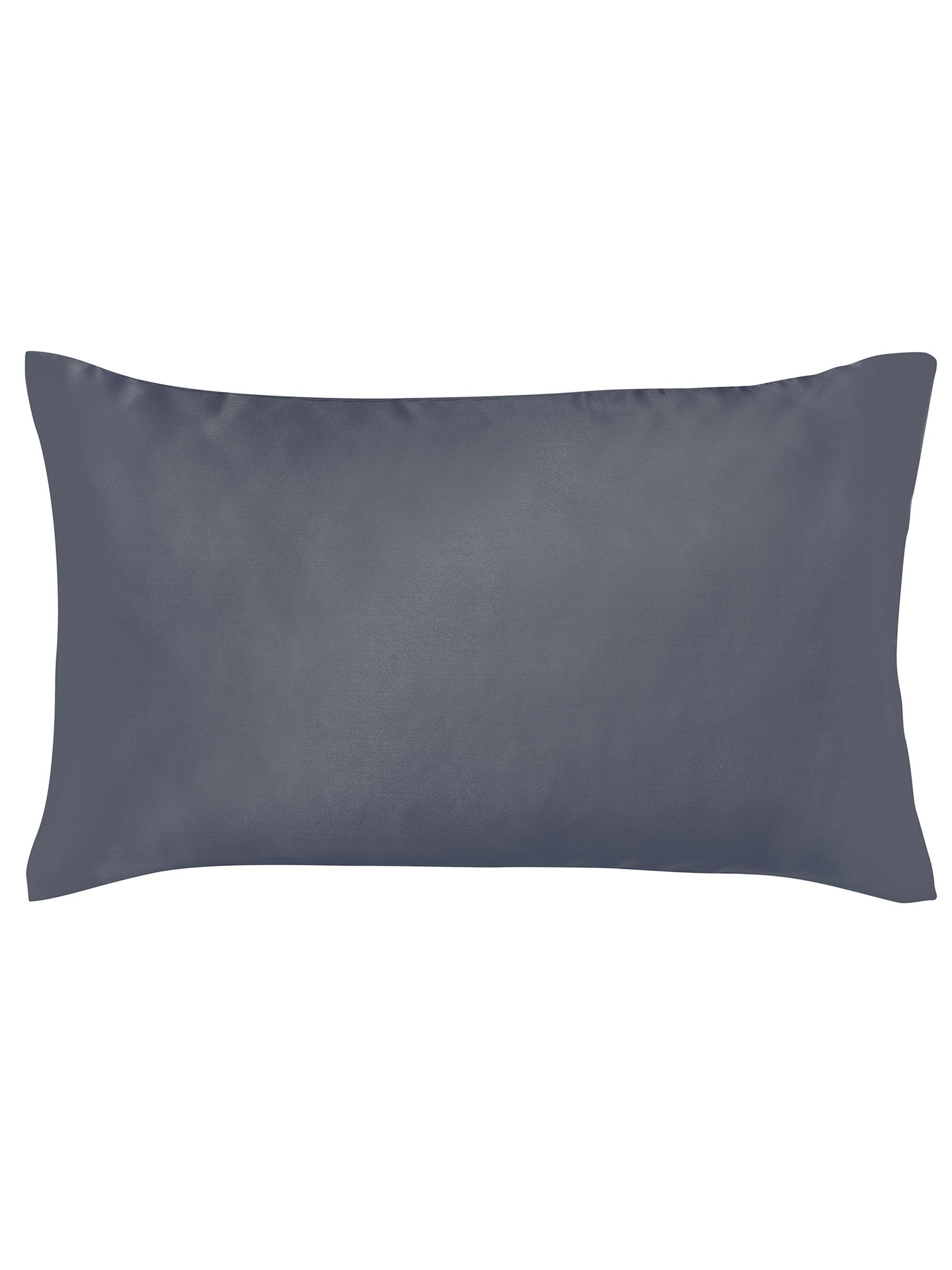 Bedeck of Belfast Grey Mulberry Silk Housewife Pillowcase - British product