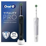 Oral-B Vitality PRO Black & white Electric Toothbrush Duo Pack   2 per pack GOODS M&S   