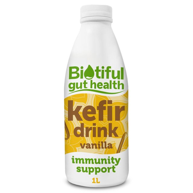 Biotiful Kefir Vanilla   1L GOODS M&S   