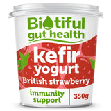 Biotiful Kefir Yogurt British Strawberry   350g GOODS M&S   