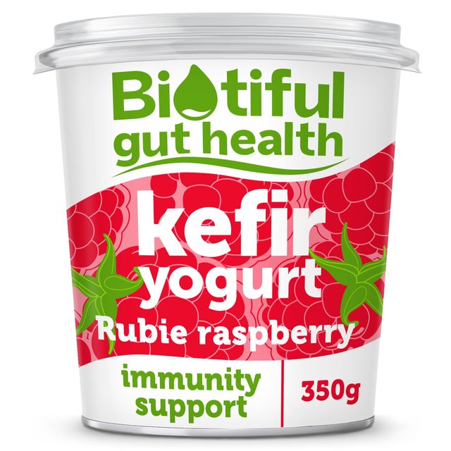 Biotiful Kefir Yogurt Rubie Raspberry   350g GOODS M&S   