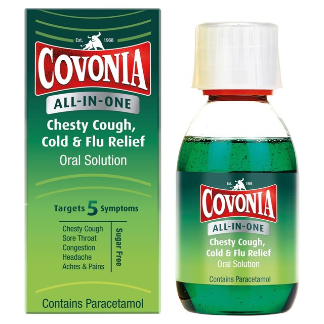 Covonia All-In-One Chesty Cough Oral Solution   160ml GOODS M&S   