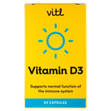 Vitl Vitamin D Capsules   60g GOODS M&S   