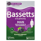 Bassetts Vitamins Man Multivitamins & Multimineral Blackcurrant Flavour   30 per pack GOODS M&S   