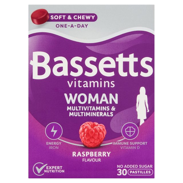 Bassetts Vitamins Woman Multivitamins & Multimineral Raspberry Flavour   30 per pack GOODS M&S   