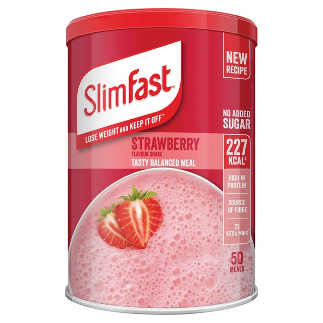 SlimFast 50 Serves Strawberry Powder    1.825kg GOODS M&S   