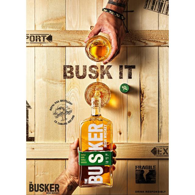 The Busker Blend Irish Whiskey   70cl