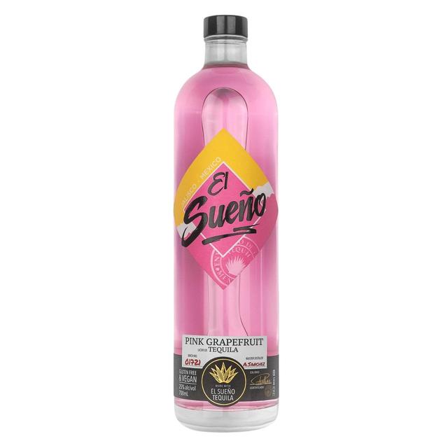 El Sueno Pink Grapefruit Tequila Liqueur   70cl GOODS M&S   