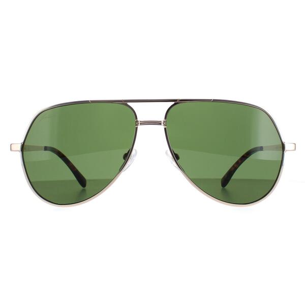Lacoste Gold unisex aviator sunglasses (British brand)