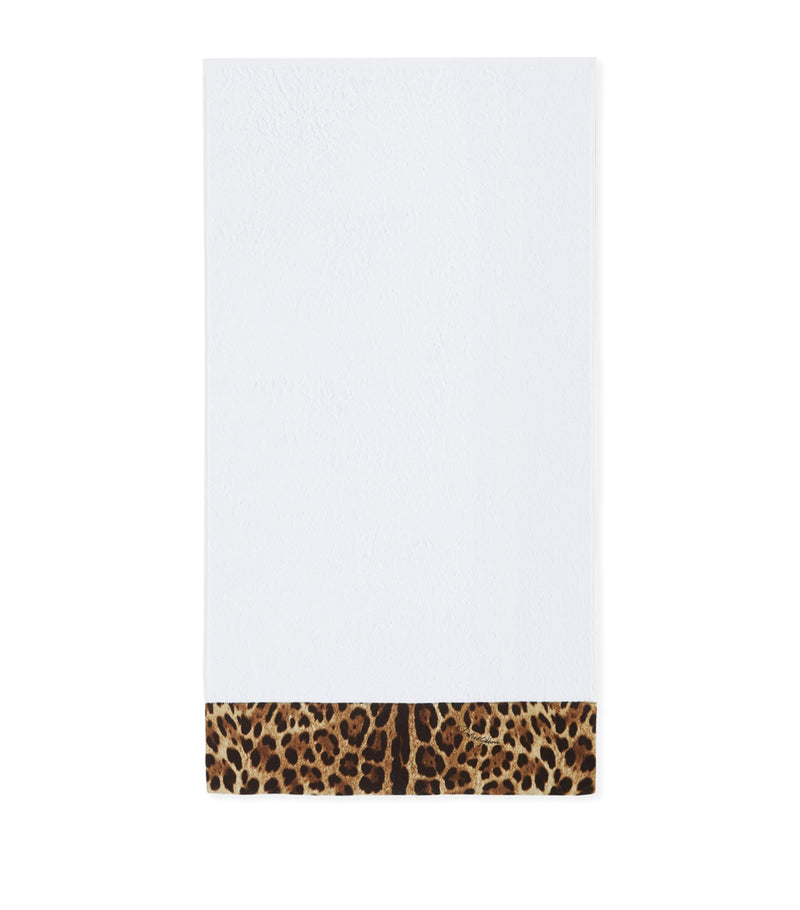 Dolce&Gabbana Leopardo bath towel set of 5 - British product