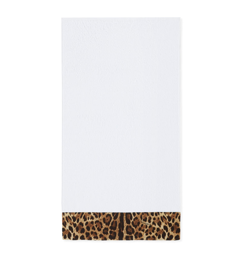 Dolce&Gabbana Leopardo bath towel set of 5 - British product