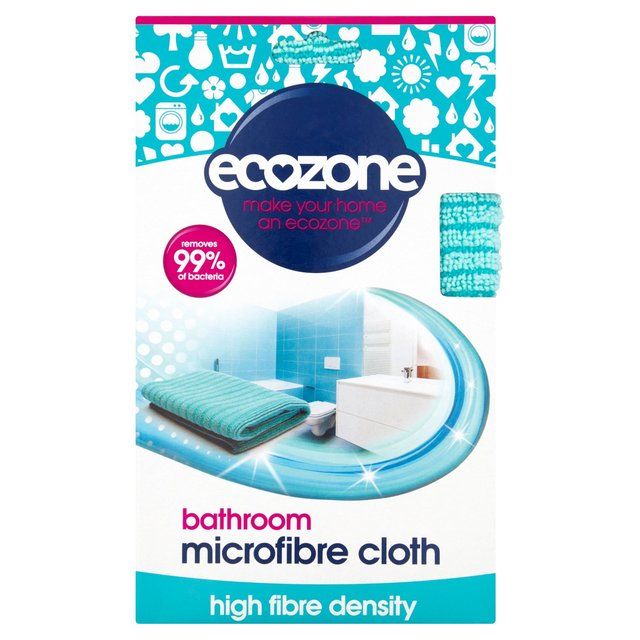 Ecozone Bathroom Microfibre Cloth Accessories & Cleaning M&S   