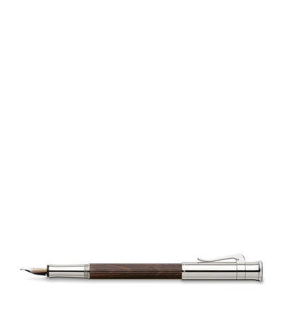Harrods Graf von Faber-Castell Classic Fountain Pen Wood and Platinum-Plated- Buy online at McGrocer