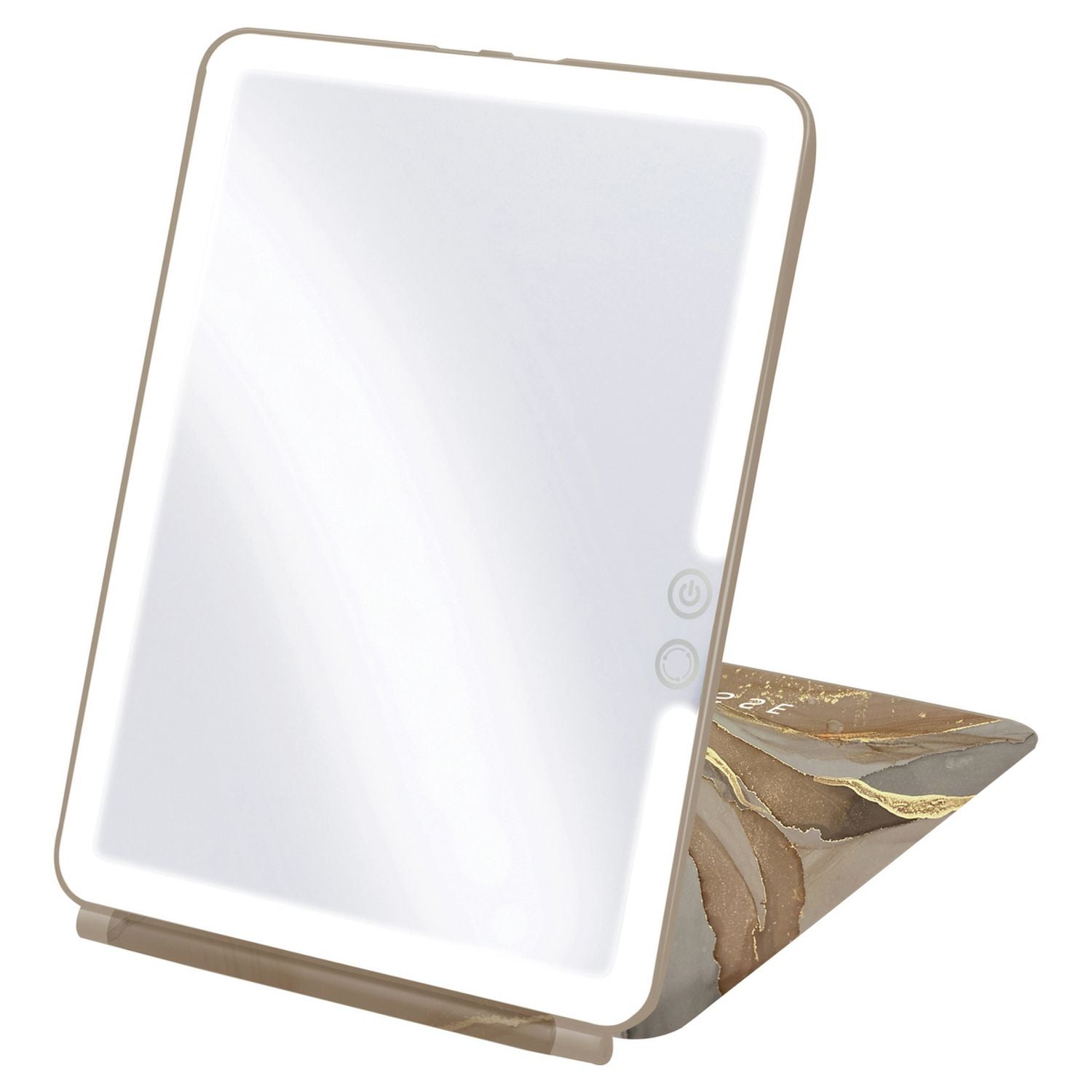 Sensse Glow Up LED flip top marble mirror - British product