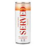 Served Peach Hard Seltzer   250ml GOODS M&S   