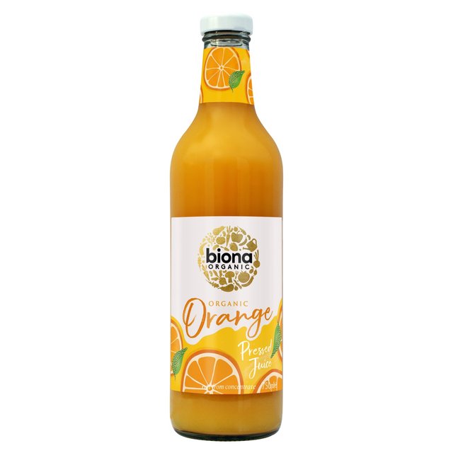 Biona Organic Pressed Orange Juice   750ml GOODS M&S   