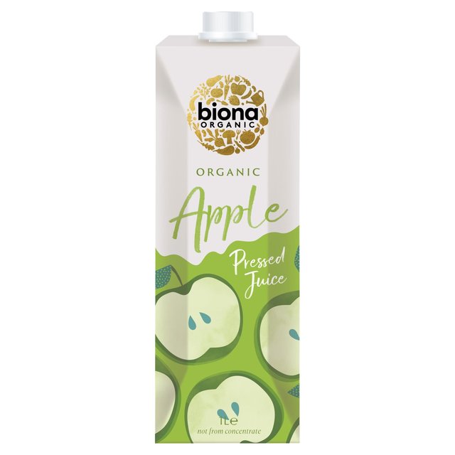 Biona Organic Pressed Apple Juice   1L GOODS M&S   