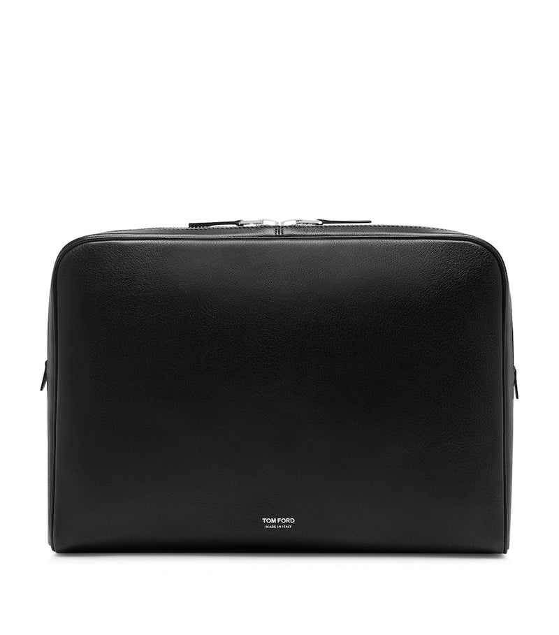 TOM FORD leather portfolio pouch 25x34cm, UK version