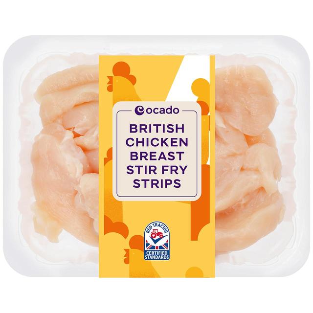 Ocado British Chicken Stir Fry Strips   250g GOODS M&S   