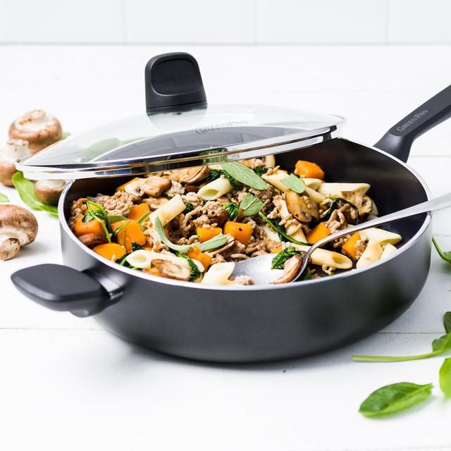 GreenPan Memphis Ceramic Non-Stick 28 cm/4.2 Litre Saute Pan GOODS M&S   