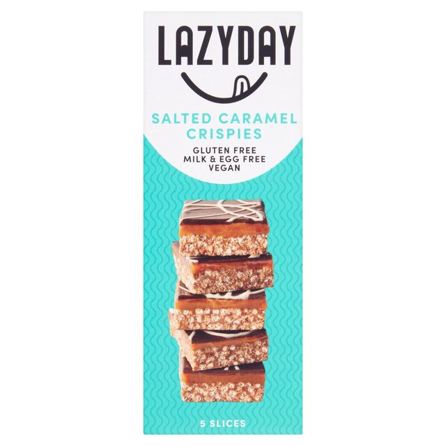 Lazy Day Free From Salted Caramel Crispie Stacker   150g