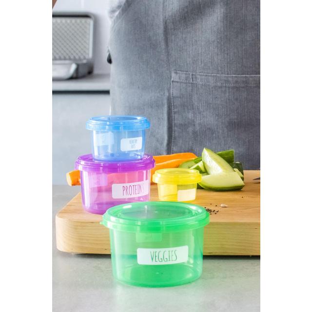 KitchenCraft Stacking Portion Control Storage Pots GOODS M&S   