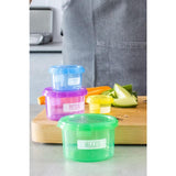 KitchenCraft Stacking Portion Control Storage Pots GOODS M&S   