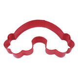 Anniversary House Rainbow Poly-Resin Coated Cookie Cutter Red GOODS M&S   