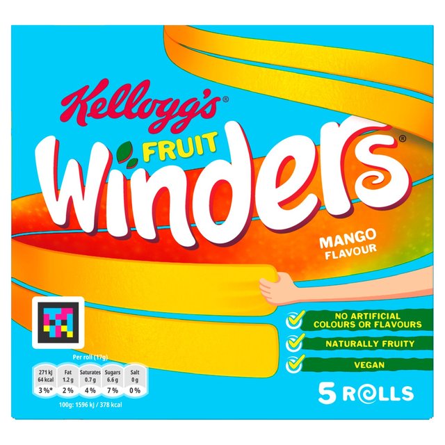 Kellogg's Winders Double Mango   5 x 17g GOODS M&S   