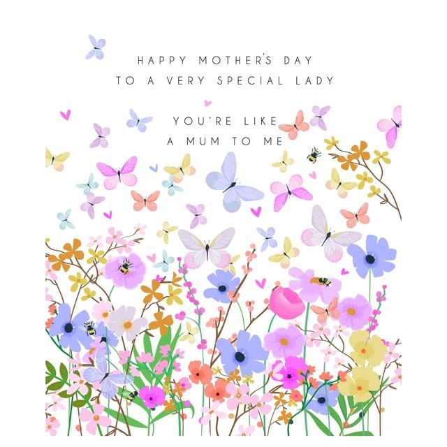 Like A Mum To Me Mother's Day Card GOODS M&S   