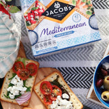 Jacob's Mediterranean Pinch of Salt Crackers   5 x 38g GOODS M&S   