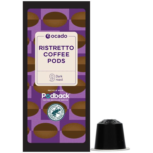 Ocado Ristretto Coffee Pods   10 per pack