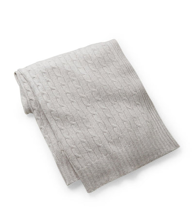 Ralph Lauren Home Cashmere Cable-Knit Throw 60cm x 60cm