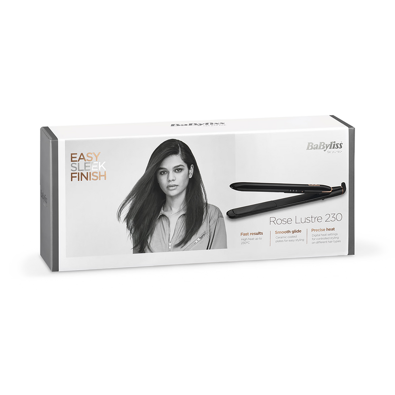 BaByliss Rose Lustre hair straightener 2515DU, UK version