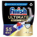 Finish Ultimate Infinity Shine Dishwasher Tablets   55 per pack GOODS M&S   