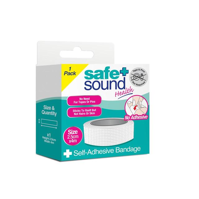 Safe & Sound Self Adhesive Bandage 2.5cm x 4m GOODS M&S   