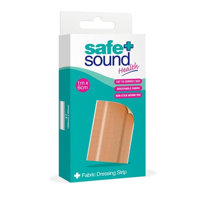 Safe & Sound Fabric Dressing Strip 1m x 6cm GOODS M&S   