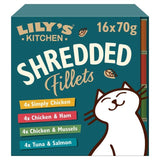 Lily's Kitchen Shredded Fillets Tins Multipack   16 x 70g GOODS M&S   