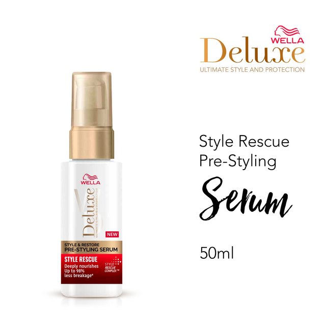 Wella Deluxe Style & Rescue Pre-Styling Serum    50ml GOODS M&S   