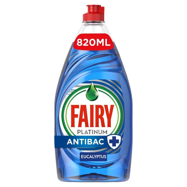 Fairy Antibacterial Washing Up Liquid Eucalyptus   820ml GOODS M&S   