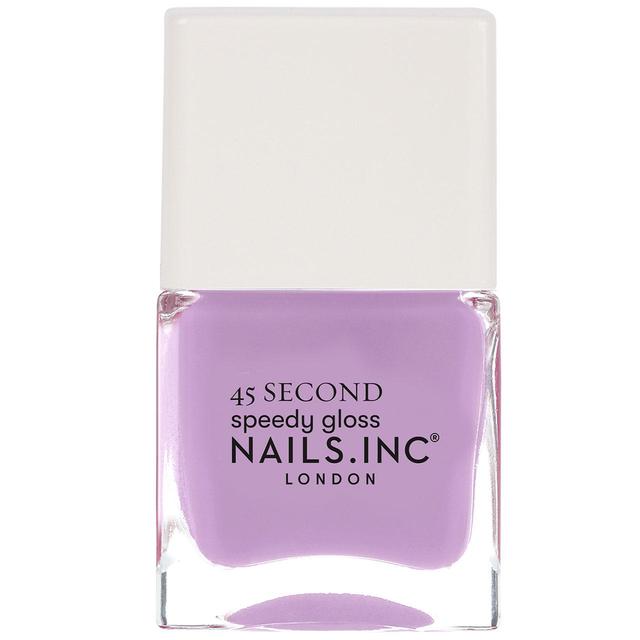 Nails.INC 45 Second Speedy Gloss House Hunting in Holland Park Nail Polish   14ml