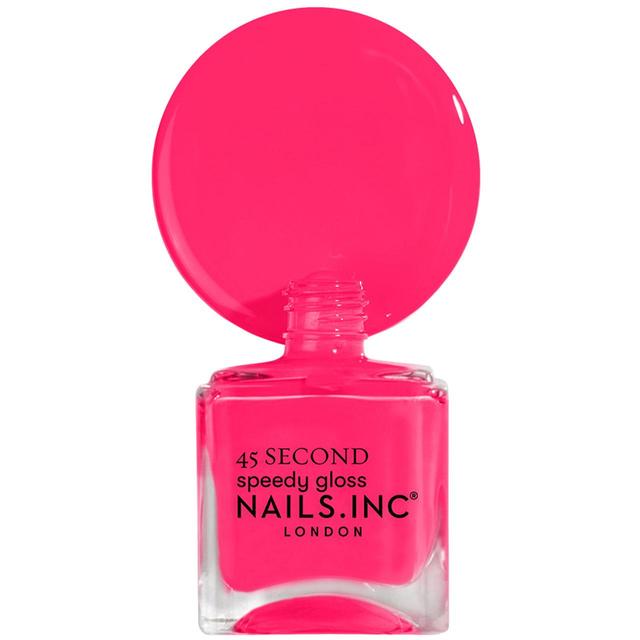 Nails.INC 45 Second Speedy Gloss No Bad Days in Notting Hill Nail Polish   14ml