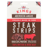 Kings Elite Snacks Aberdeen Angus Steak Strips   60g GOODS M&S   