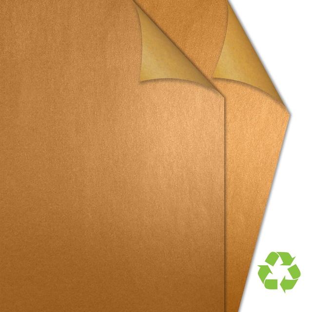 Gold Craft Gift Wrap Sheets   2 per pack