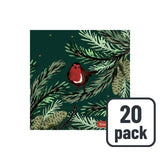 Emma Bridgewater Norway Spruce Robin Napkins   20 per pack GOODS M&S   