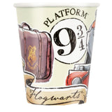 Harry Potter Platform 9 3/4 Paper Party Cups   8 per pack GOODS M&S   