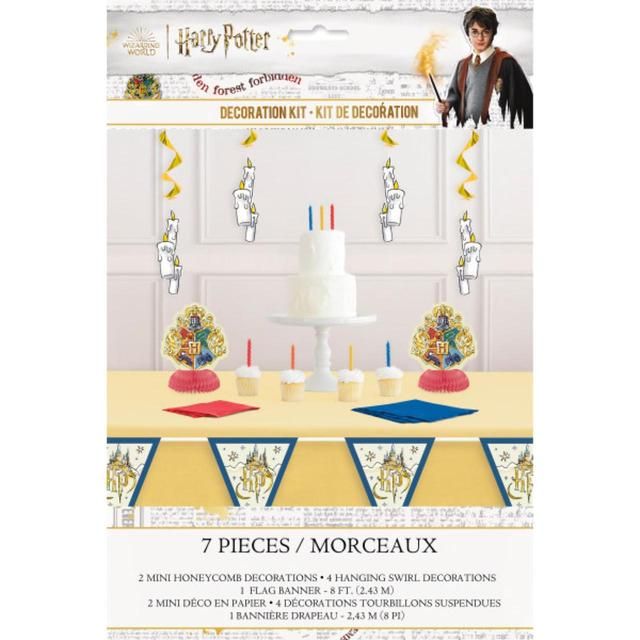 Harry Potter Party Decorating Kit   7 per pack