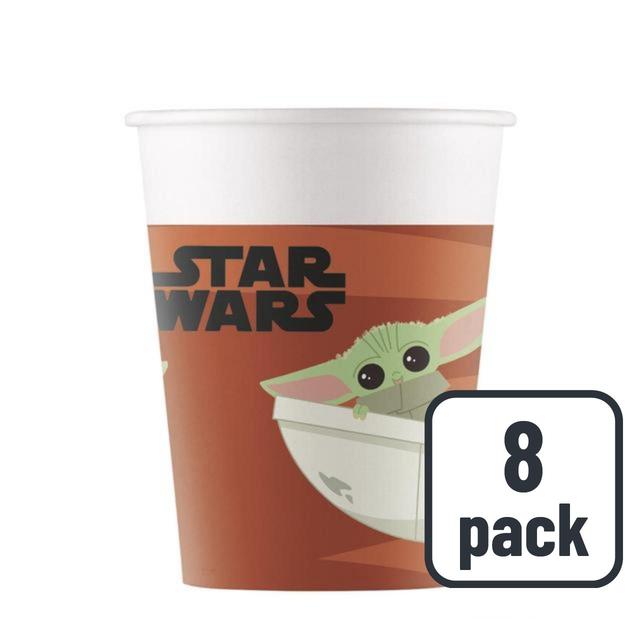 Star Wars Mandalorian Paper Party Cups   8 per pack